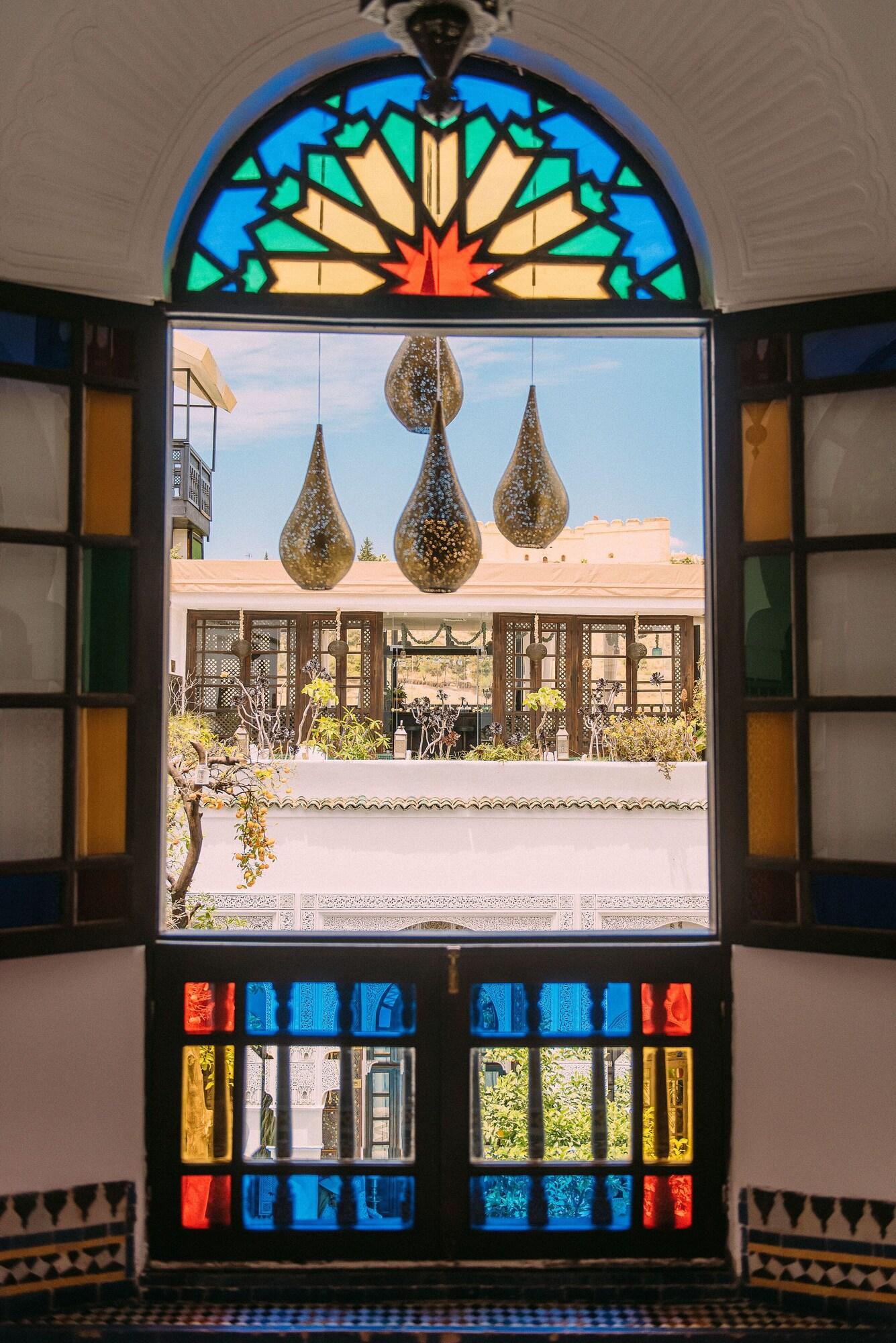 Riad Maison Bleue And Spa Фес Экстерьер фото