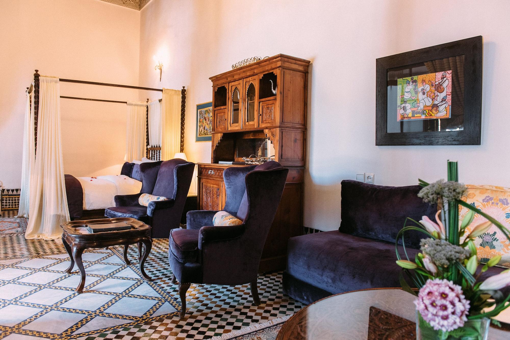 Riad Maison Bleue And Spa Фес Экстерьер фото