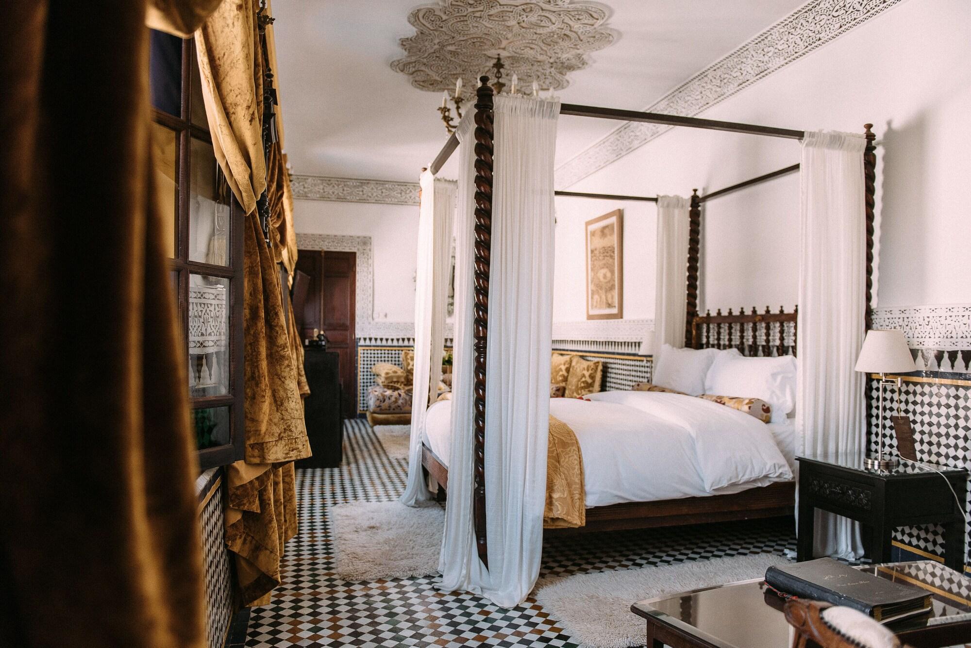 Riad Maison Bleue And Spa Фес Экстерьер фото