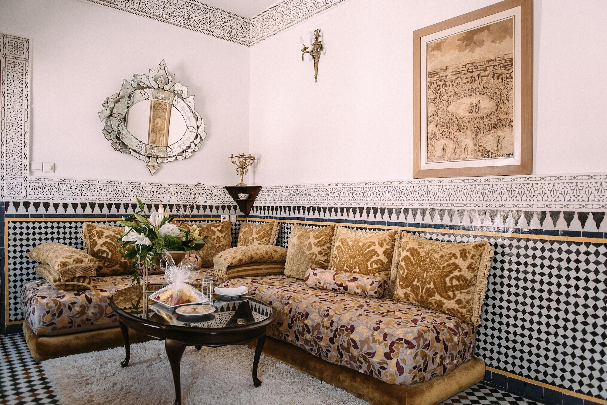 Riad Maison Bleue And Spa Фес Экстерьер фото