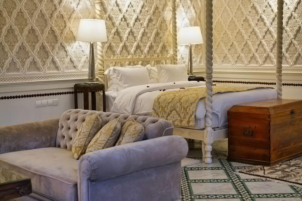 Riad Maison Bleue And Spa Фес Экстерьер фото