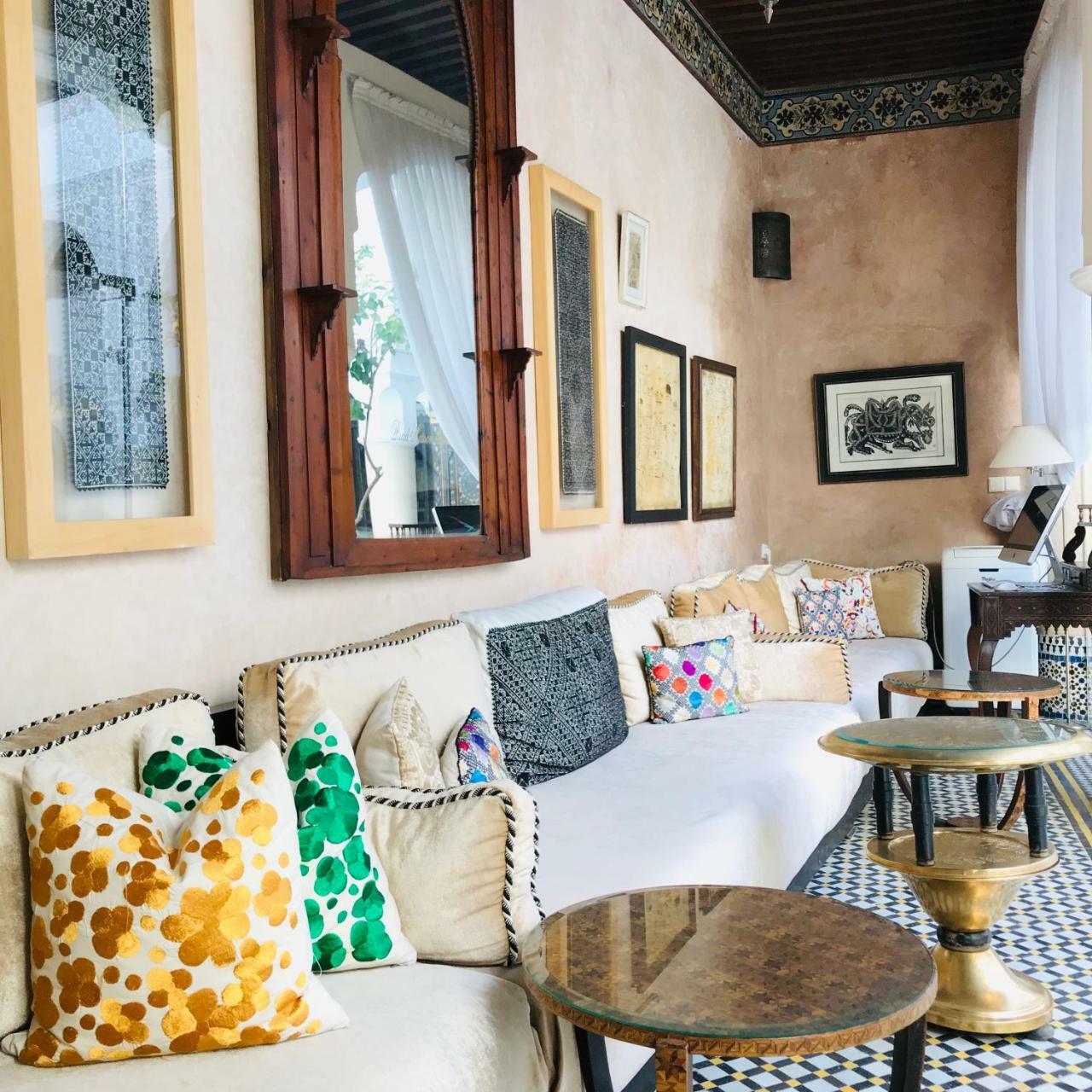 Riad Maison Bleue And Spa Фес Экстерьер фото