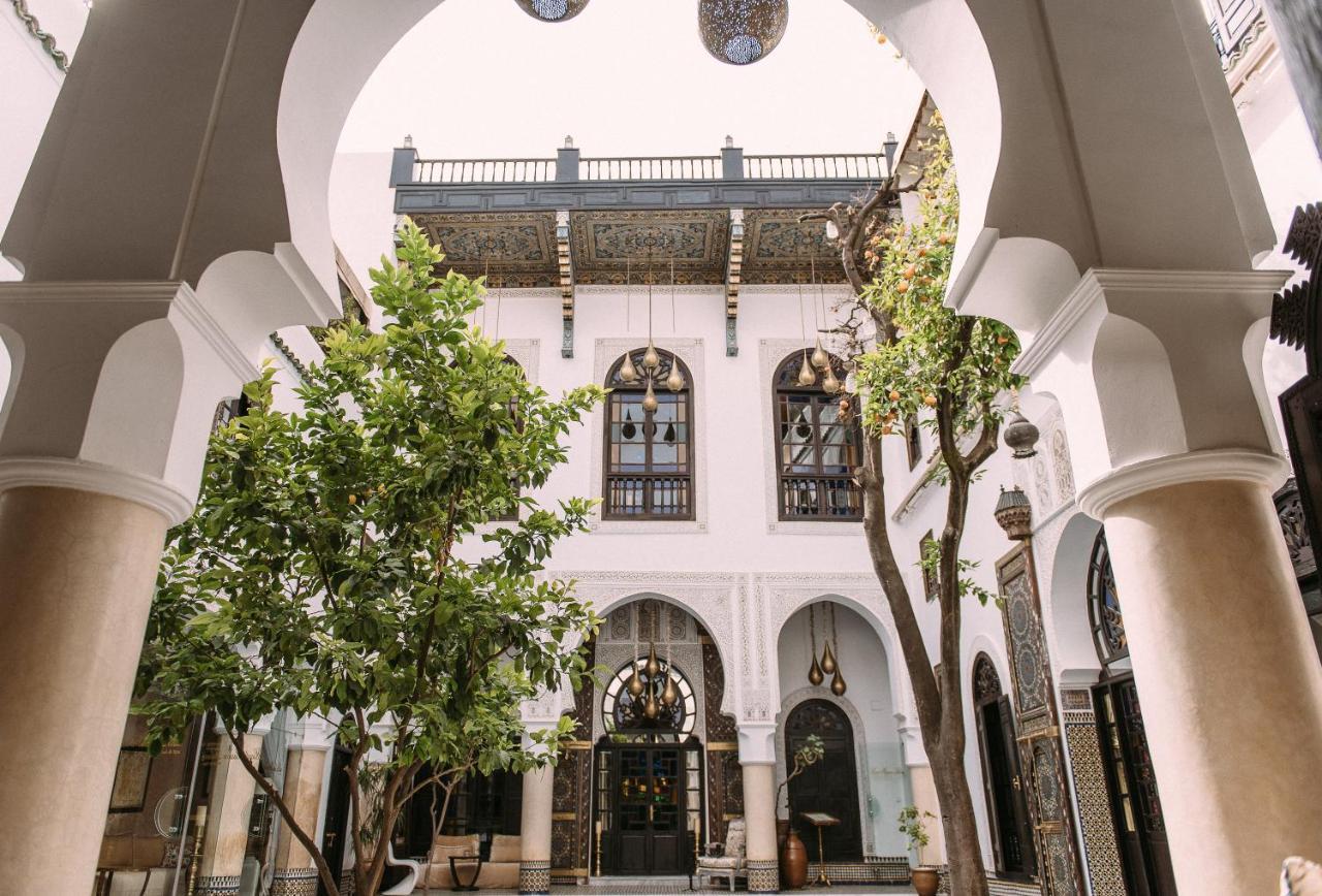 Riad Maison Bleue And Spa Фес Экстерьер фото