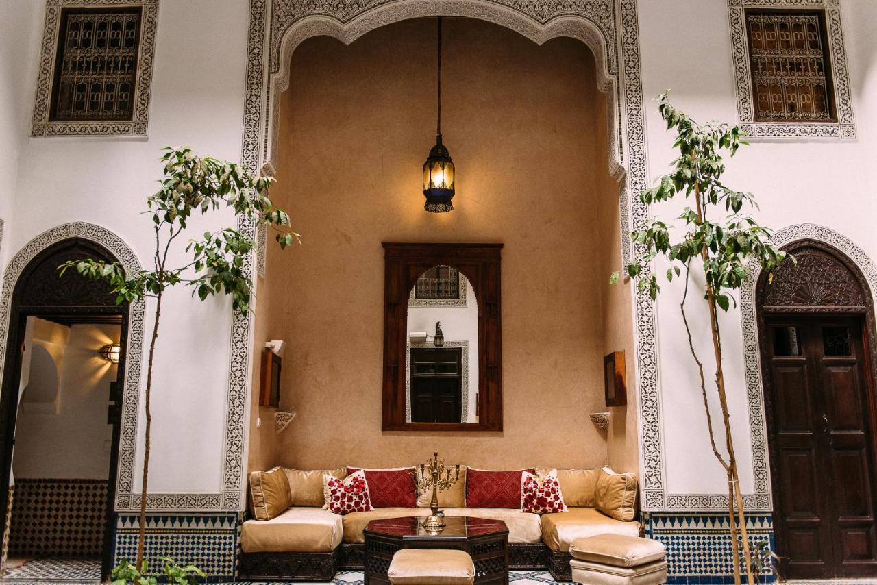 Riad Maison Bleue And Spa Фес Экстерьер фото