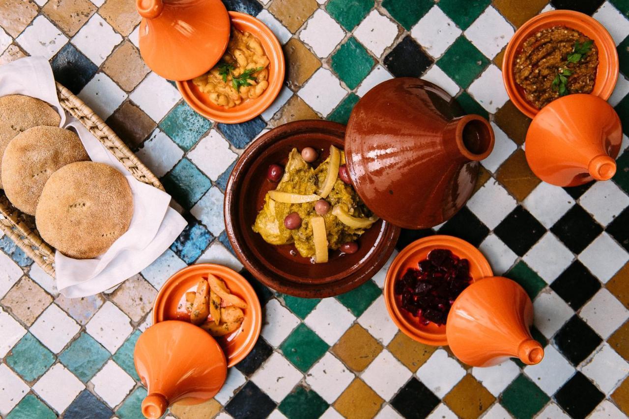 Riad Maison Bleue And Spa Фес Экстерьер фото